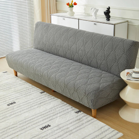 Housse clic clac en jacquard - gris