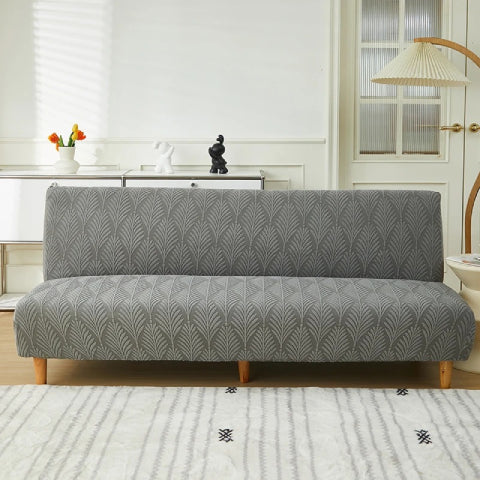 Housse clic clac en jacquard - gris
