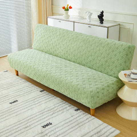 Housse de clic clac en jacquard - pistache