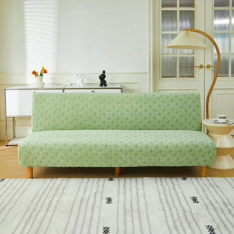 Housse de clic clac en jacquard - pistache