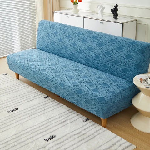 Housse pour clic clac en jacquard - bleu