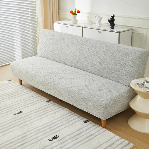 Housse pour clic clac en jacquard - gris clair