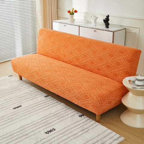 Housse pour clic clac en jacquard - orange