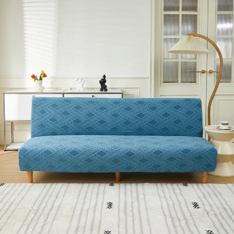 Housse pour clic clac en jacquard - bleu