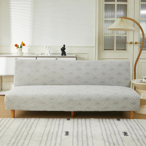 Housse pour clic clac en jacquard - gris clair