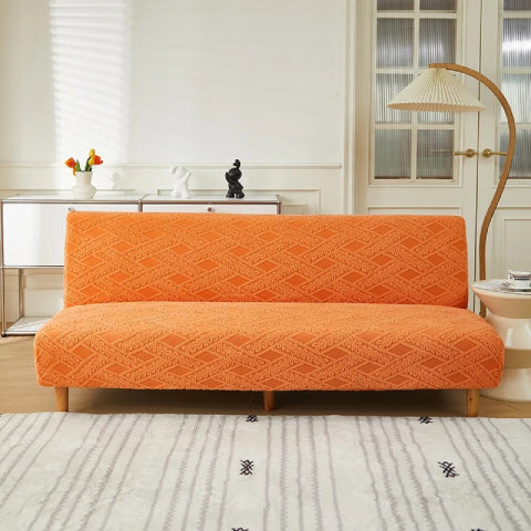 Housse pour clic clac en jacquard - orange