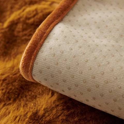 Housse de Canapé 2 places en Fausse Fourrure – coloris marron - Design élégant et moderne