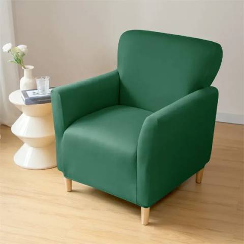 Housse de fauteuil cabriolet en jacquard - vert