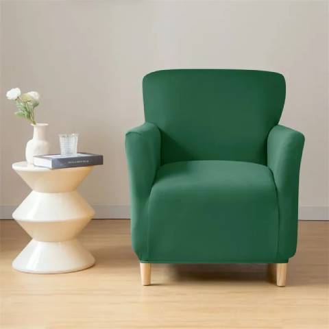 Housse de fauteuil cabriolet en jacquard - vert