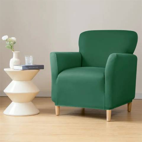 Housse de fauteuil cabriolet en jacquard - vert