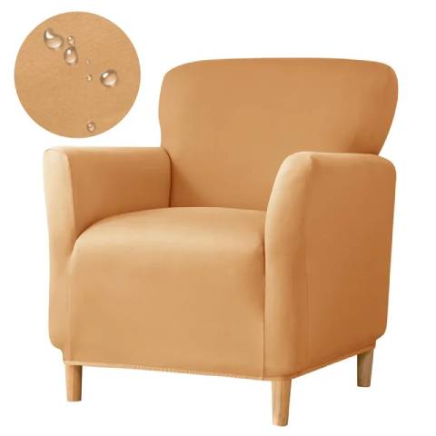 Housse de fauteuil cabriolet en jacquard - créme