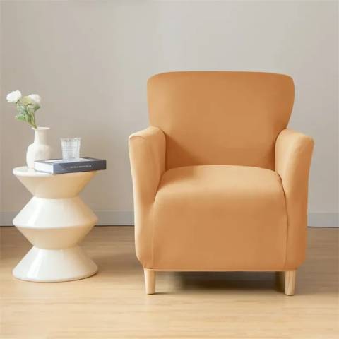 Housse de fauteuil cabriolet en jacquard - créme