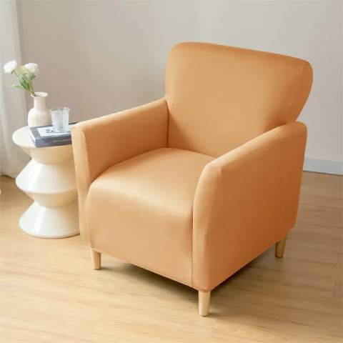 Housse de fauteuil cabriolet en jacquard - créme