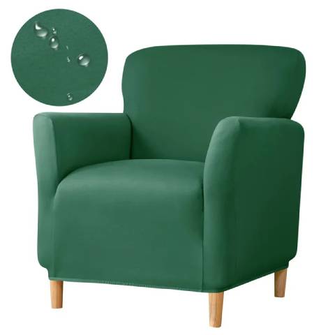 Housse de fauteuil cabriolet en jacquard - vert