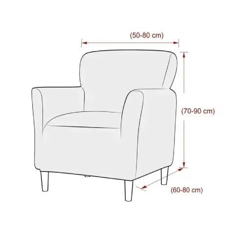 Housse de Fauteuil Crapaud Blanc Cassé - Sobriété et Protection