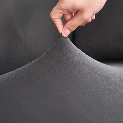 Housse pour fauteuil club universelle gris foncé – protection optimale et confort amélioré