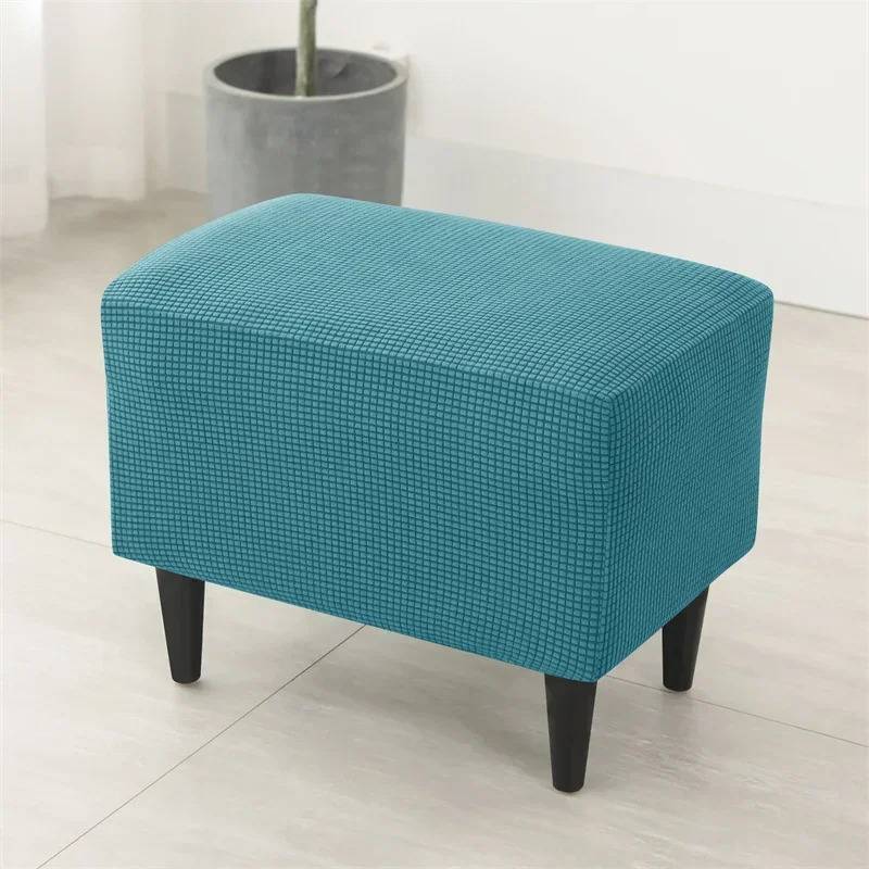 Housse de fauteuil oreiller extensible - bleu canard - Protection et style nordique