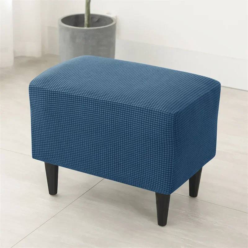 Housse de fauteuil oreiller extensible - Bleu - Protection et style nordique