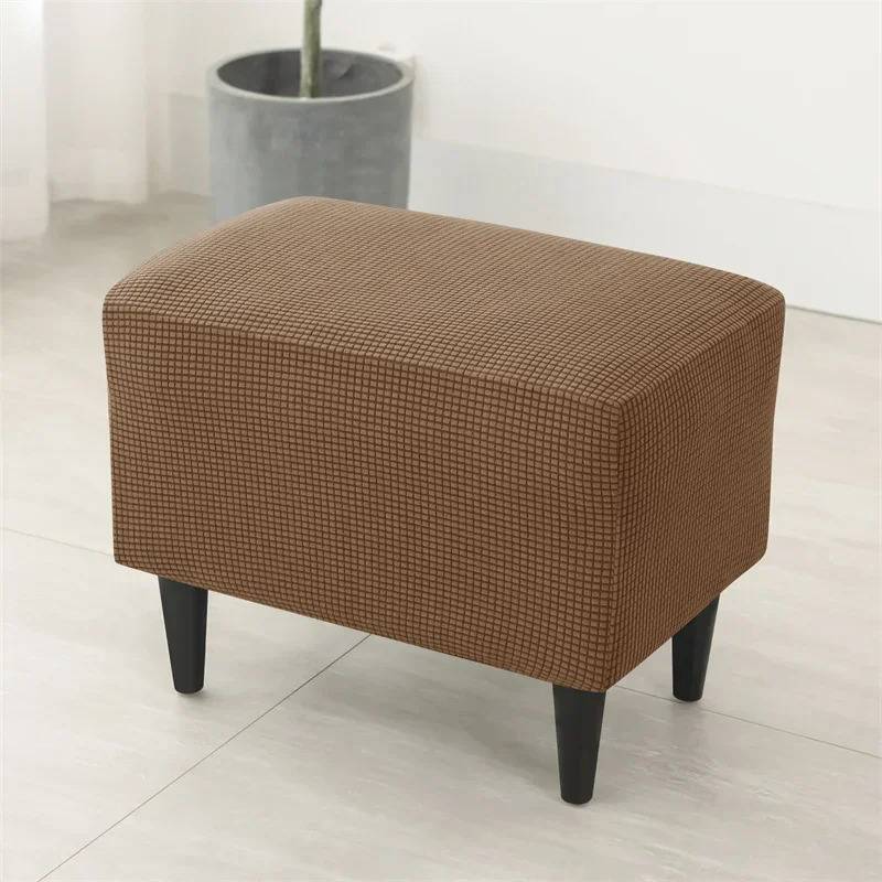 Housse de fauteuil à oreilles extensible - Marron - Protection et style nordique