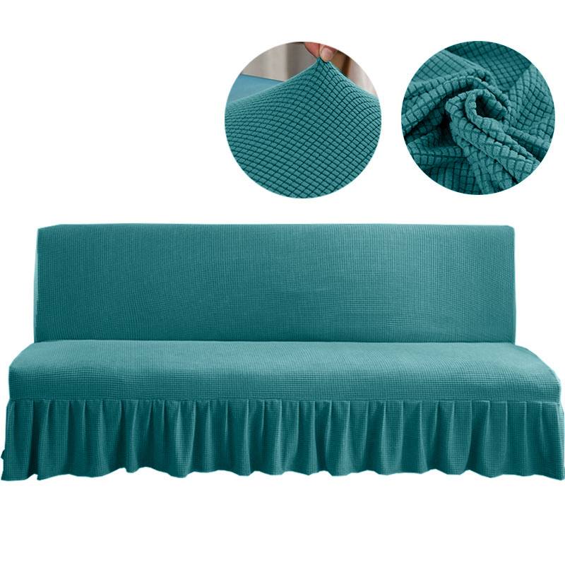 Housse canapé clic clac - Housse pour clic clac en tissu jacquard extensible