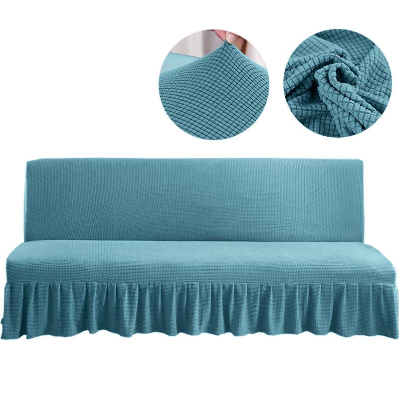 Housse canapé clic clac - Housse pour clic clac en tissu jacquard extensible