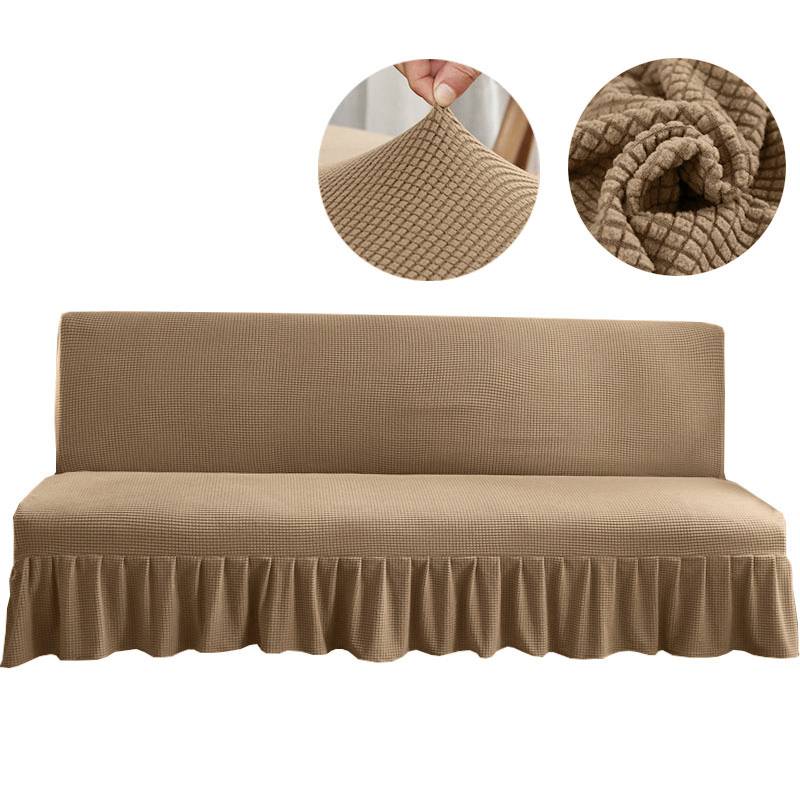 Housse canapé clic clac - Housse pour clic clac en tissu jacquard extensible