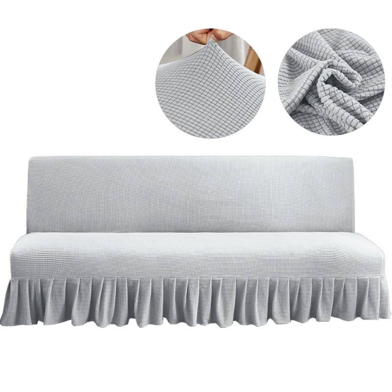 Housse canapé clic clac - Housse pour clic clac en tissu jacquard extensible