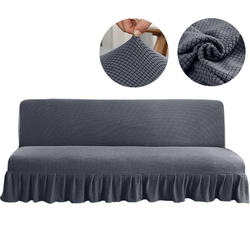 Housse canapé clic clac - Housse pour clic clac en tissu jacquard extensible