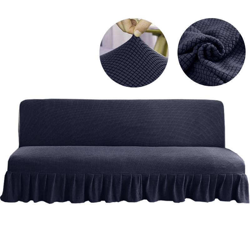 Housse canapé clic clac - Housse pour clic clac en tissu jacquard extensible