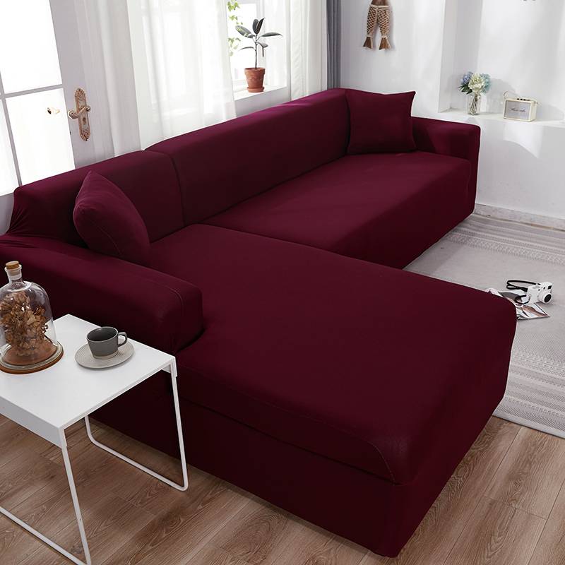 Housse canapé d'angle universelle