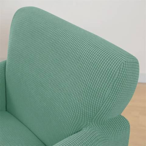 Housse de Fauteuil Crapaud Vert Menthe  - Sobriété et Protection