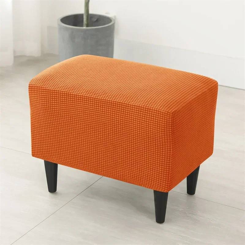 Housse de fauteuil oreiller extensible - Orange - Protection et style nordique