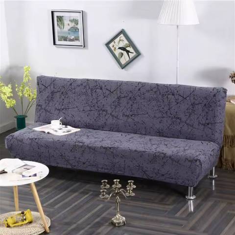 Housse clic clac Housse de canapé sans accoudoirs Extensible imprimé Housse clic clac Housse de canapé sans accoudoirs Extensible imprimé