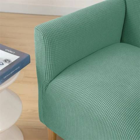 Housse de Fauteuil Crapaud Vert Menthe  - Sobriété et Protection