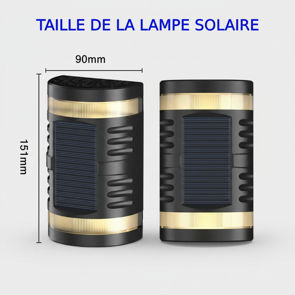 Éclairage solaire décoratif pour terrasse – motifs lumineux artistiques