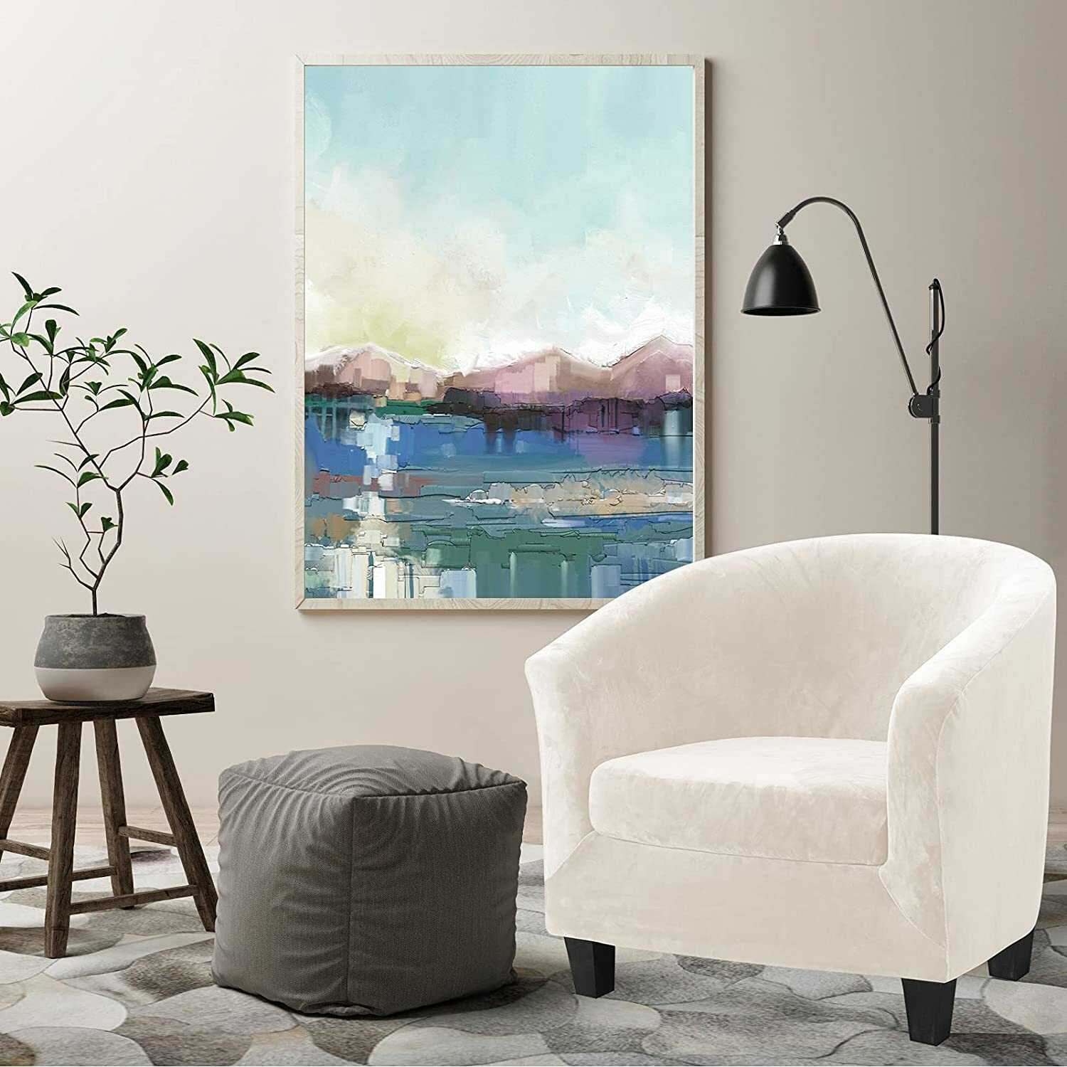Housse de Fauteuil Velours - Blanche Neige