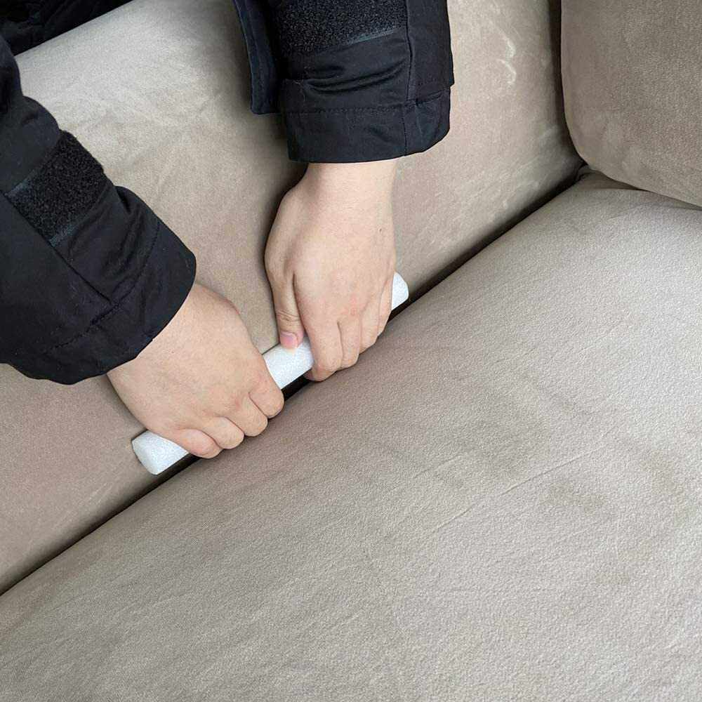 Housse de Fauteuil Velours - Kaki