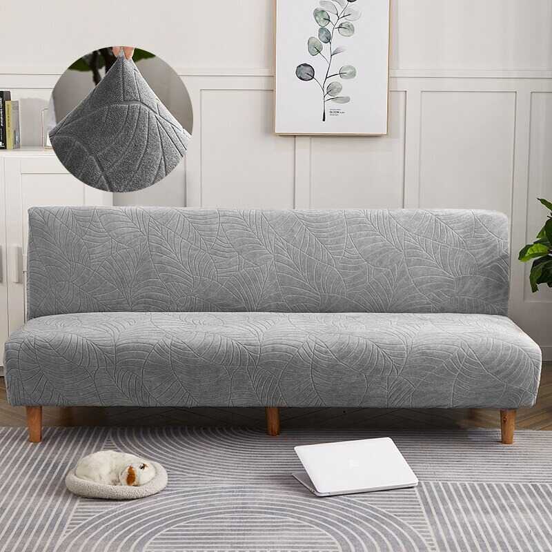 Housse pour canapé clic clac - Housse pour clic clac Imperméable gris