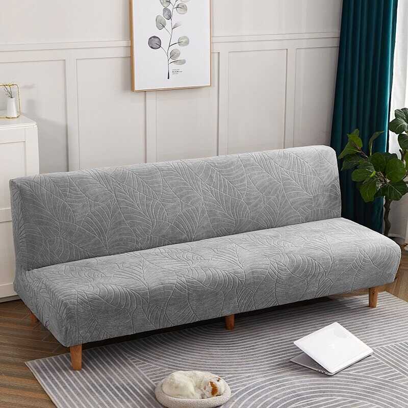 Housse pour canapé clic clac - Housse pour clic clac Imperméable gris