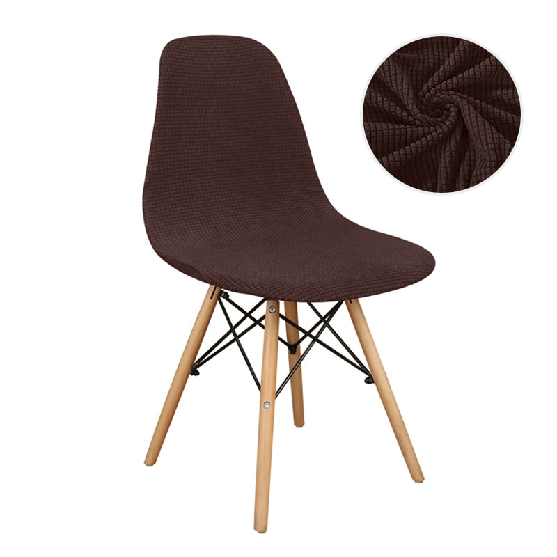 Housse de Chaise <br/> Scandinave Universelle - Marron - HousseDecor