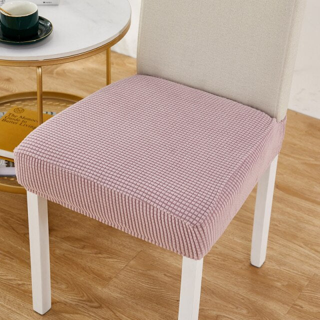 Housse Assise De Chaise - Rose - HousseDecor