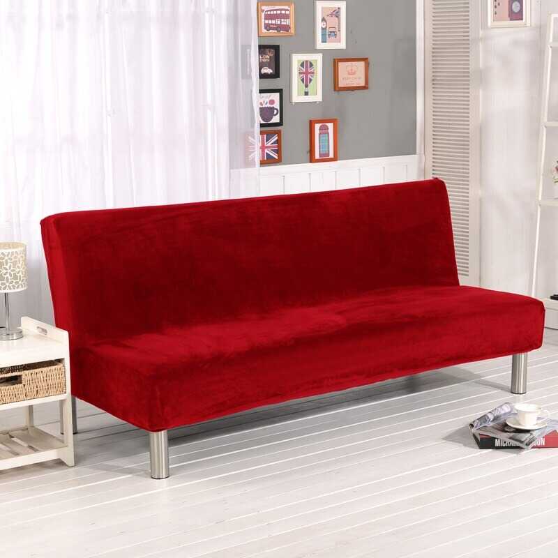 Housse de Clic Clac <br/> Velours - Rouge Bordeaux