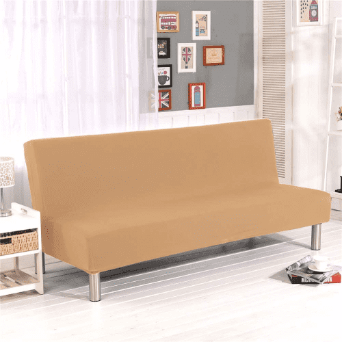 Housse clic clac couleur sable extensible et lavable