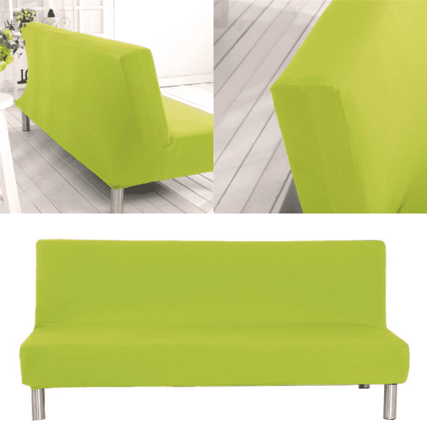 Housse pour canapé clic clac style moderne élégant vert menthe