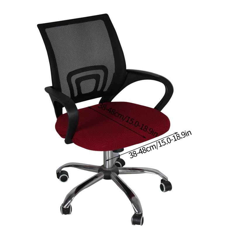 Housse pour Chaise de Bureau - Gris Clair