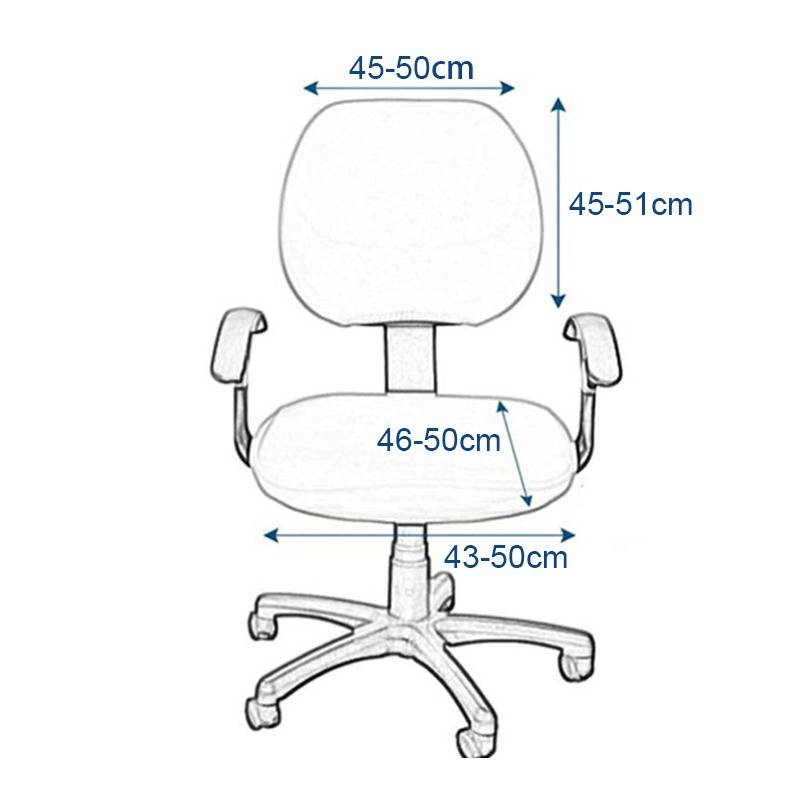 Housse pour Chaise Bureau