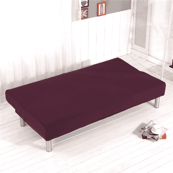 Housse clic clac mauve foncé élégante et moderne