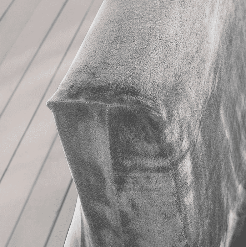 Housse de Clic Clac <br/> Velours - Gris