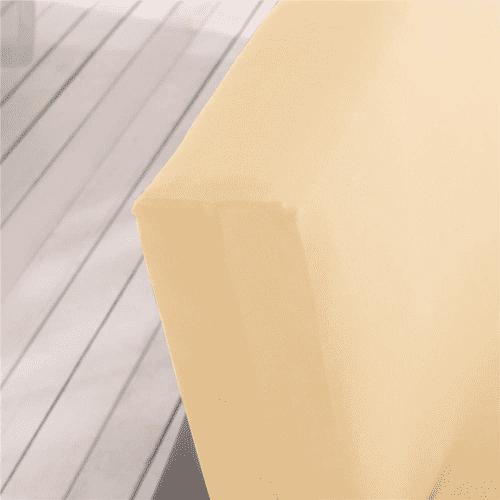 Housse de canapé clic clac lavable design oriental beige