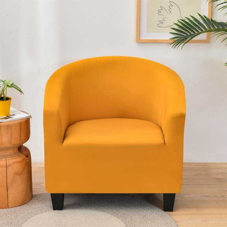 Housse de Fauteuil Extensible - Jaune